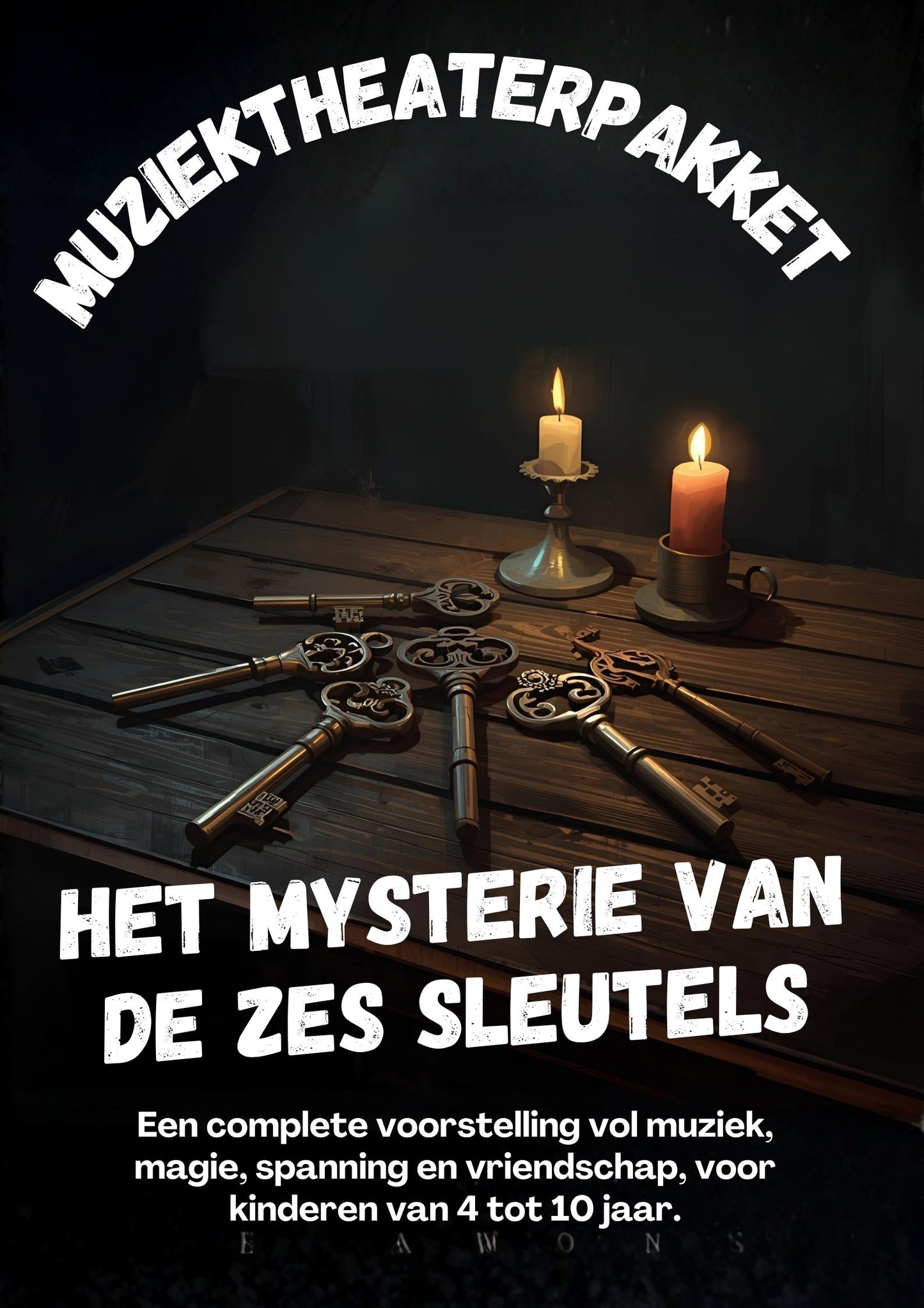 Muziek Theater Pakket HET MYSTERIE VAN DE ZES SLEUTELS