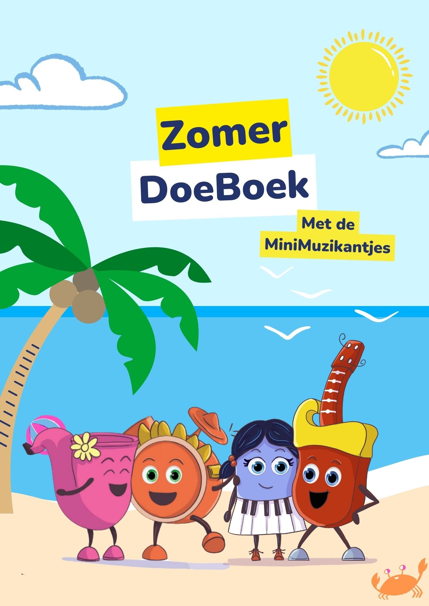 Zomer DoeBoek MiniMuzikantjes gratis download