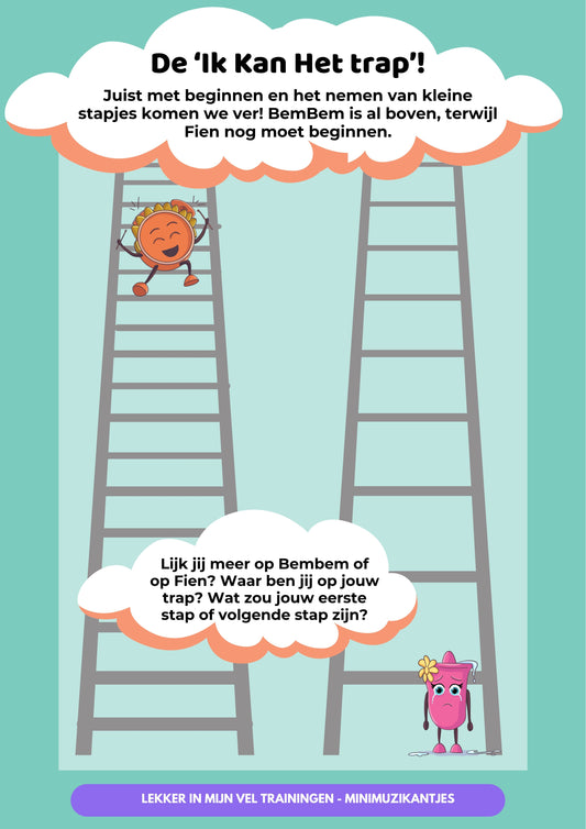 Poster De Ik Kan Het trap