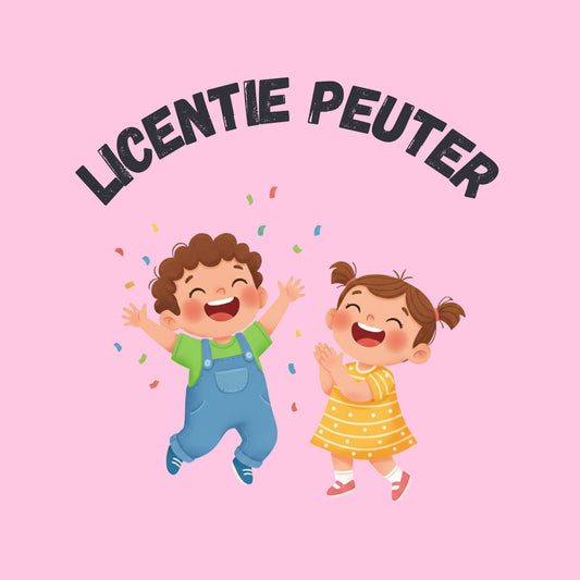 Licentie MiniMuzikantjes Peuter - voor een 8 weekse training