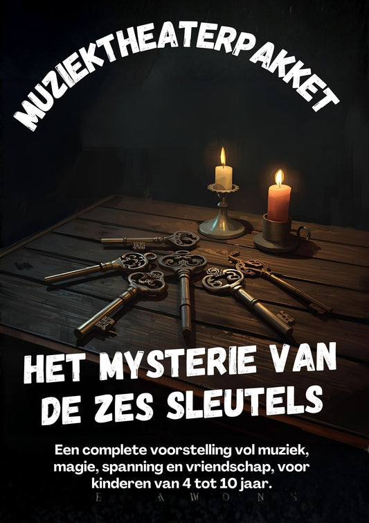 Muziek Theater Pakket HET MYSTERIE VAN DE ZES SLEUTELS